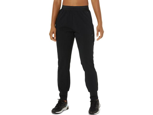 Black Asics Stretch Woven Women's Pants | VESH-34589