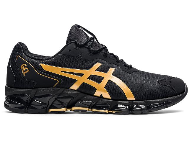 Black / Gold Asics Gel-quantum Men's Sportstyle | SKVN-32810