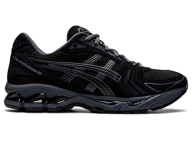 Black / Grey Asics Gel-kayano 14 Men's Sportstyle | IBFV-43297