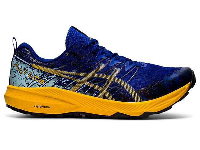 Blue Asics Fuji Lite 2 Men's Trail Running Shoes | SGML-91628