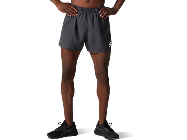 Deep Grey Asics Core Men's Shorts | XQWM-92138