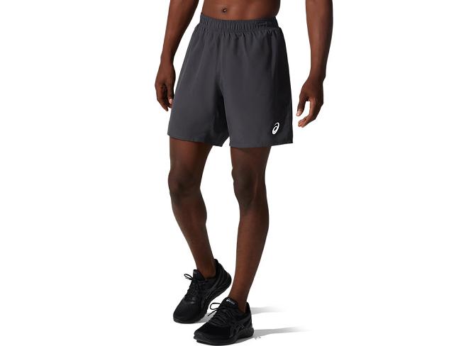 Deep Grey Asics Core Men's Shorts | ZOCL-20867