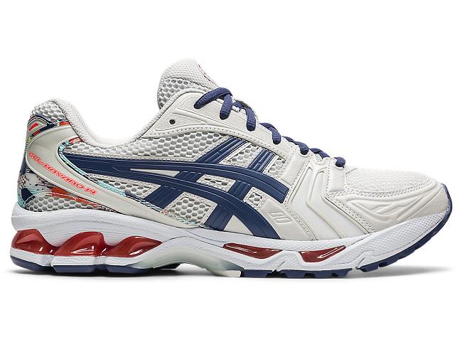 Grey / Blue Asics Gel-kayano 14 Men's Sportstyle | VWYH-30684