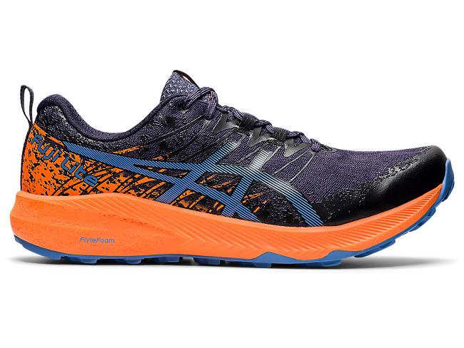 Indigo / Blue Asics Fuji Lite 2 Men's Trail Running Shoes | EYGC-86432