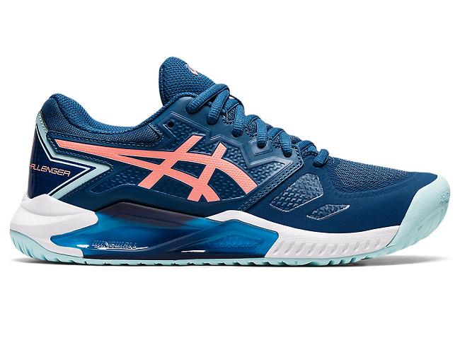 Light Indigo Asics Gel Women's Tennis Shoes | LHTA-49738