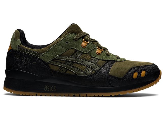 Olive / Black Asics Gel-lyte Men's Sportstyle | ADCP-90586