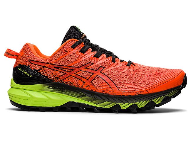 Orange / Black Asics Gel Men's Trail Running Shoes | VPWZ-13240