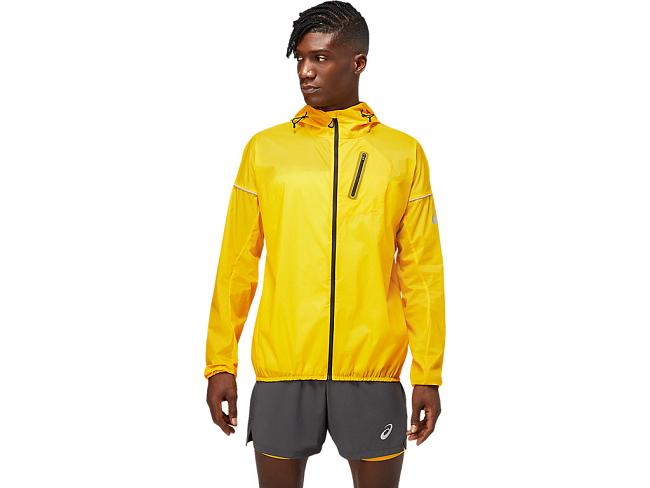 Sunflower Asics Fujitrail Men's Jackets | KRNT-23169