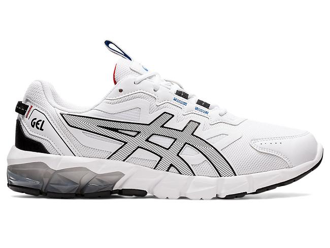 White / Black Asics Gel-quantum Men's Sportstyle | NWIJ-12038