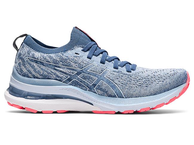 White / Blue Asics Gel-kayano 28 Women's Running Shoes | GDWN-84215