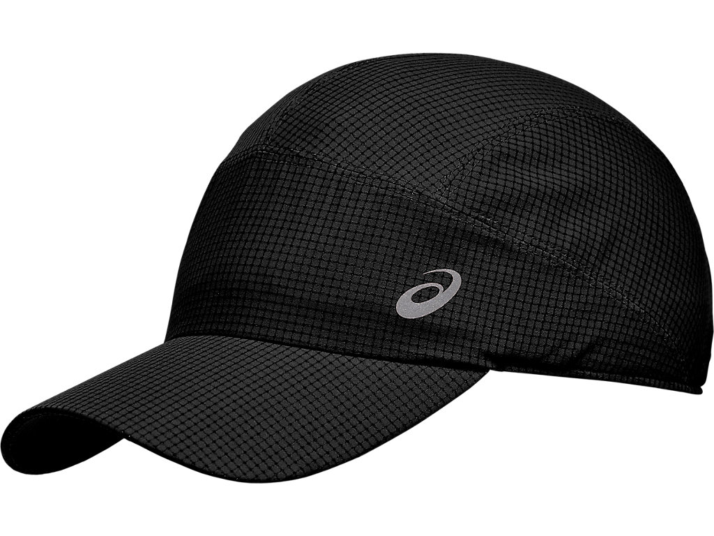 Black Asics Lightweight Unisex Hats | FELB-05347