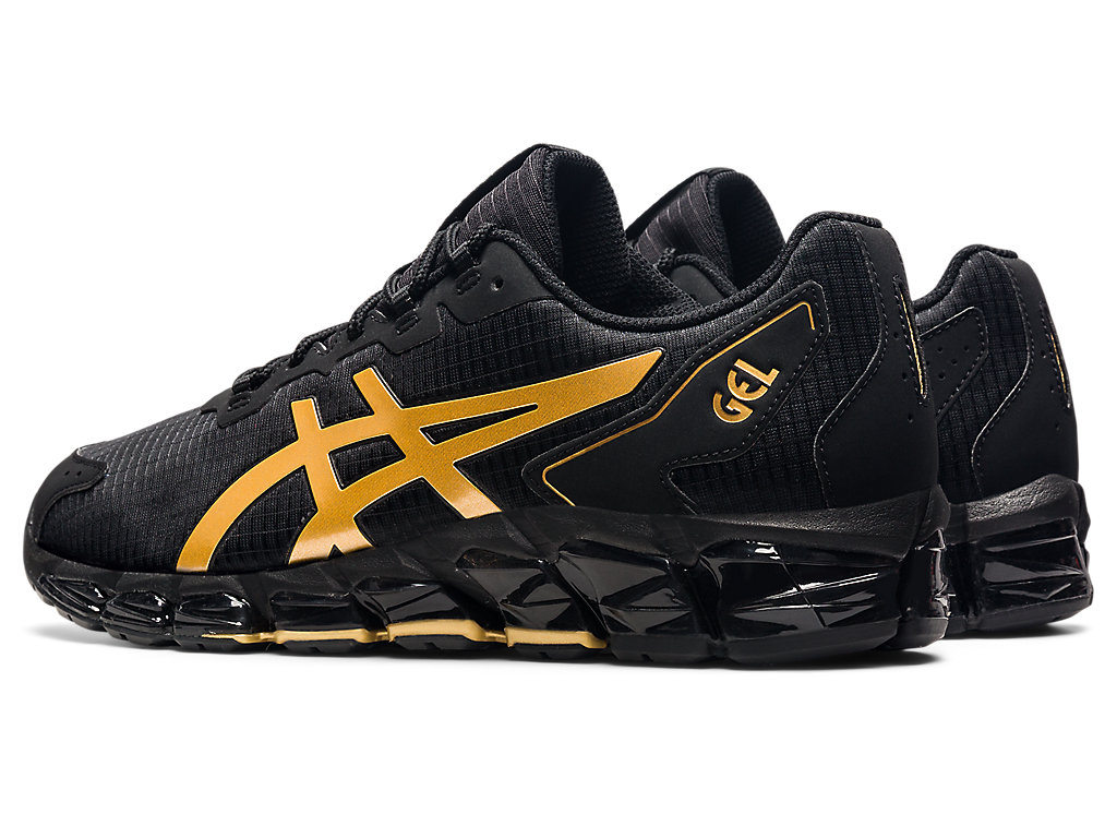 Black / Gold Asics Gel-quantum Men's Sportstyle | SKVN-32810