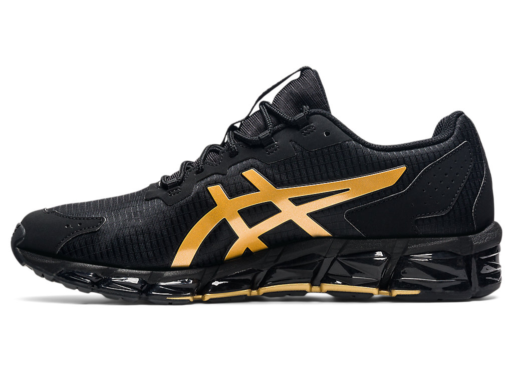 Black / Gold Asics Gel-quantum Men's Sportstyle | SKVN-32810