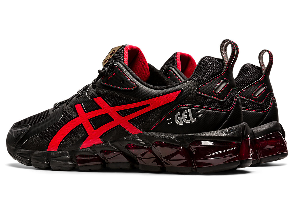 Black / Red Asics Gel-quantum Men's Sportstyle | YHVI-60529