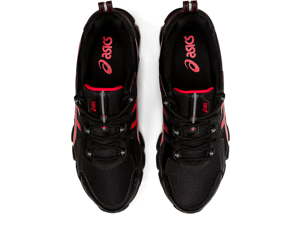 Black / Red Asics Gel-quantum Men's Sportstyle | YHVI-60529