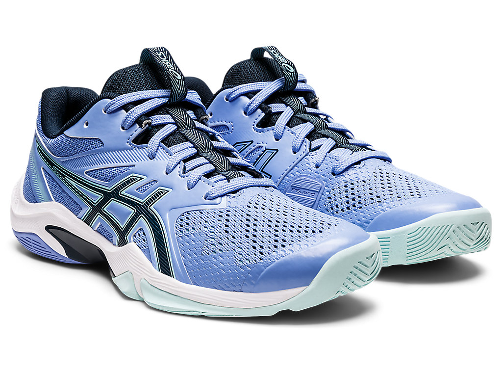 Blue Asics Gel Women's Volleyball Shoes | HSXK-61897