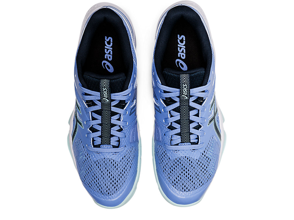 Blue Asics Gel Women's Volleyball Shoes | HSXK-61897