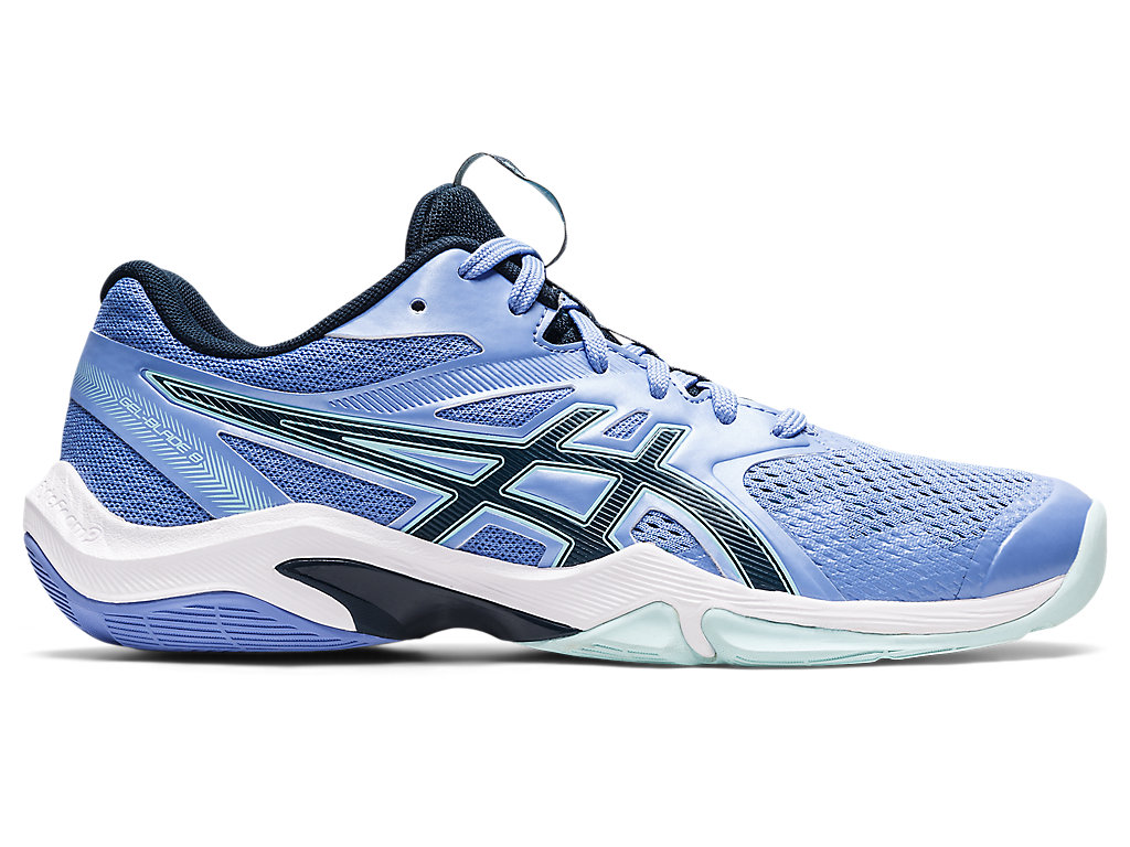 Blue Asics Gel Women\'s Volleyball Shoes | HSXK-61897