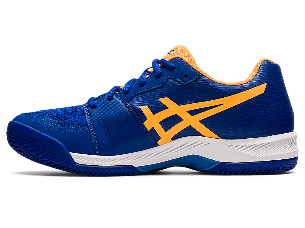 Blue / Orange Asics Gel-padel Pro 4 Men's Padel Shoes | VCSD-84902