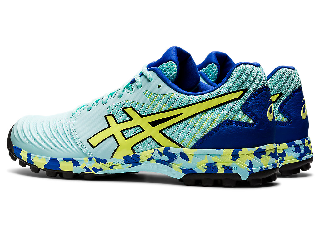 Blue / Yellow Asics Field Ultimate Ff L.E. Women's Hockey Shoes | UHSZ-84932