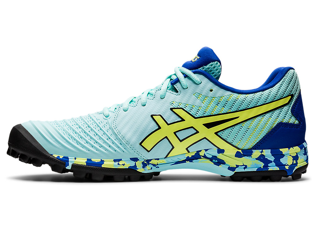 Blue / Yellow Asics Field Ultimate Ff L.E. Women's Hockey Shoes | UHSZ-84932