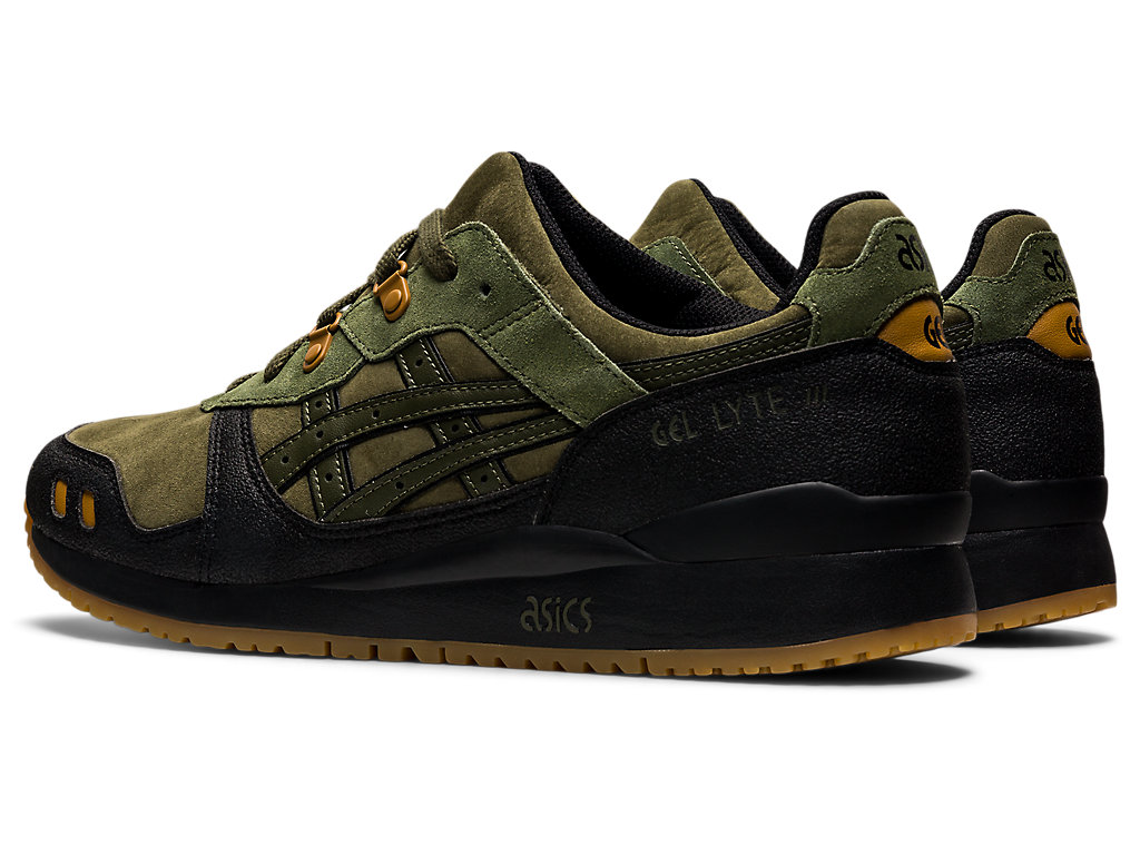 Olive / Black Asics Gel-lyte Men's Sportstyle | ADCP-90586