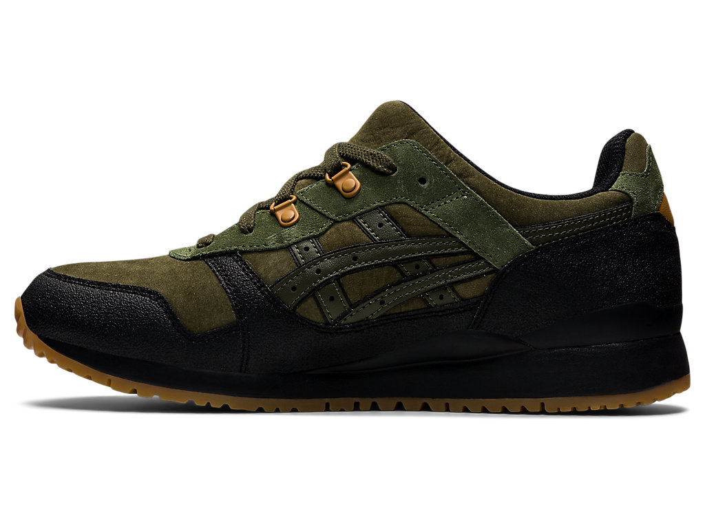 Olive / Black Asics Gel-lyte Men's Sportstyle | ADCP-90586