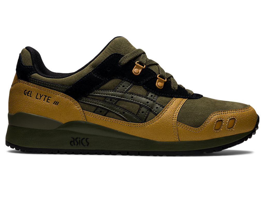 Olive / Brown Asics Gel-lyte Men\'s Sportstyle | VQUC-37126