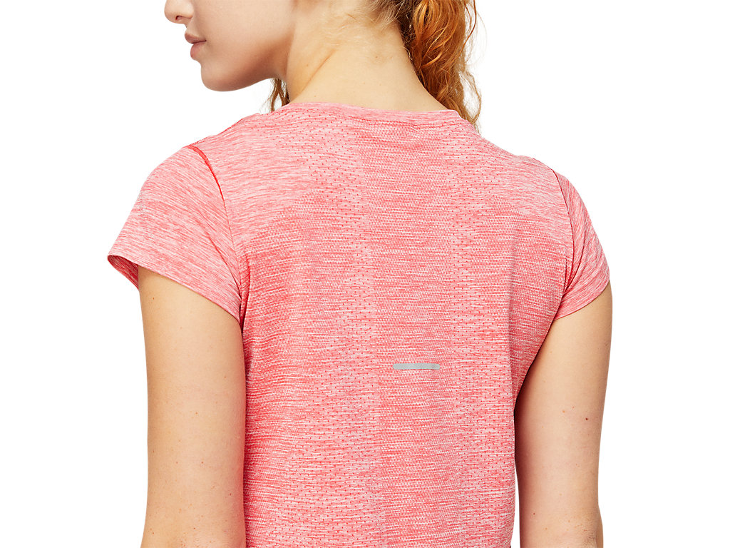 Pink Asics Race Women's Short Sleeve Tops | GEPR-32145