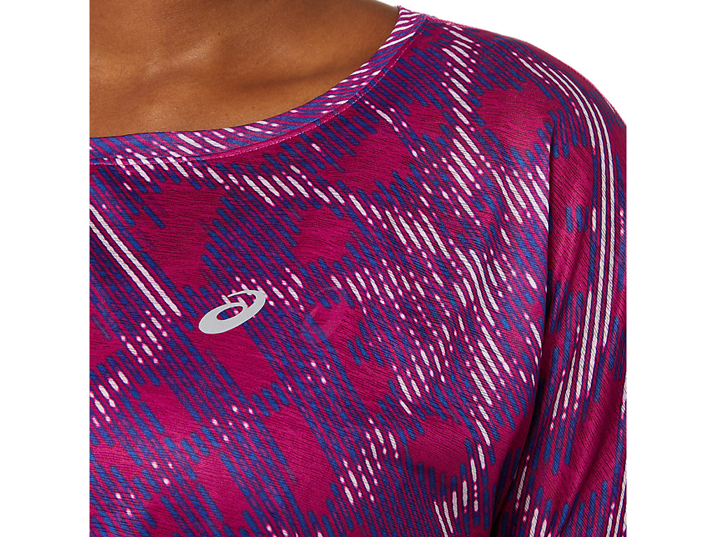 Pink Asics Sakura Women's Short Sleeve Tops | OBDZ-78412