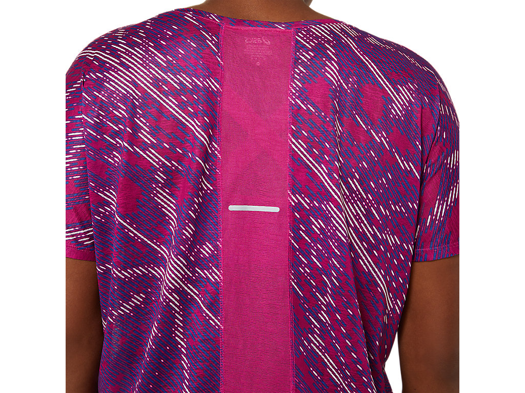 Pink Asics Sakura Women's Short Sleeve Tops | OBDZ-78412