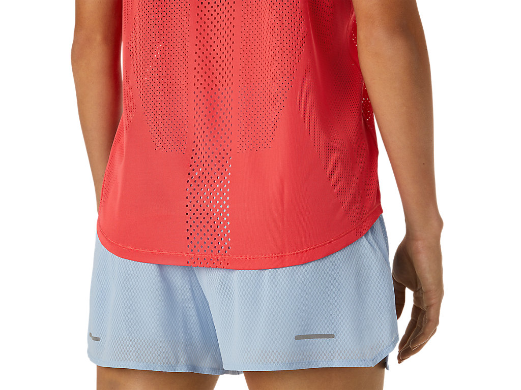 Pink Asics Ventilate Women's Short Sleeve Tops | JUAH-23069