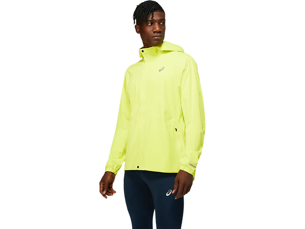 Red Asics Accelerate Men's Jackets | KIDP-53190