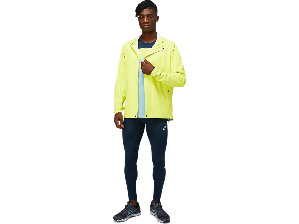 Red Asics Accelerate Men's Jackets | KIDP-53190