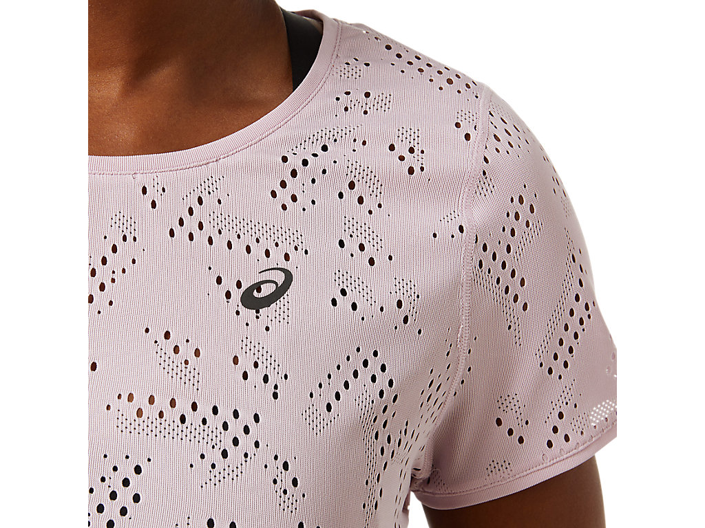 Rose Asics Ventilate Women's Short Sleeve Tops | EPFN-62489